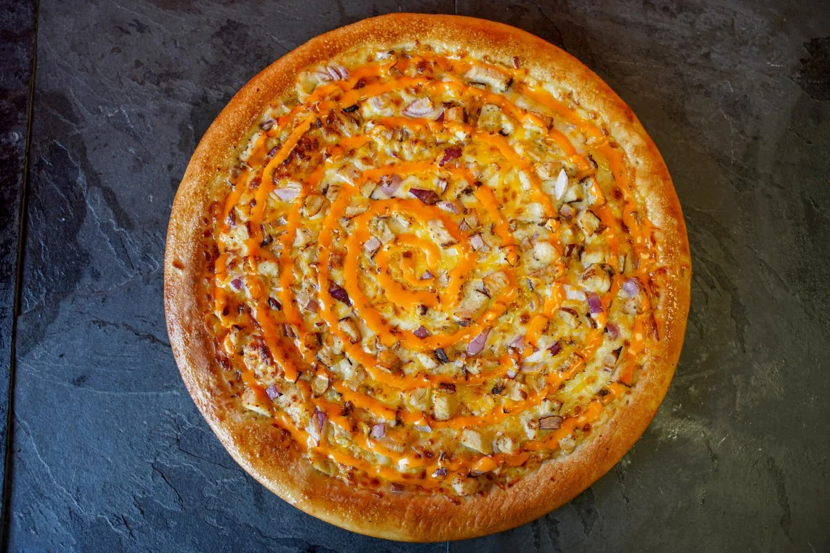 Buffaloaded Chicken Pizza